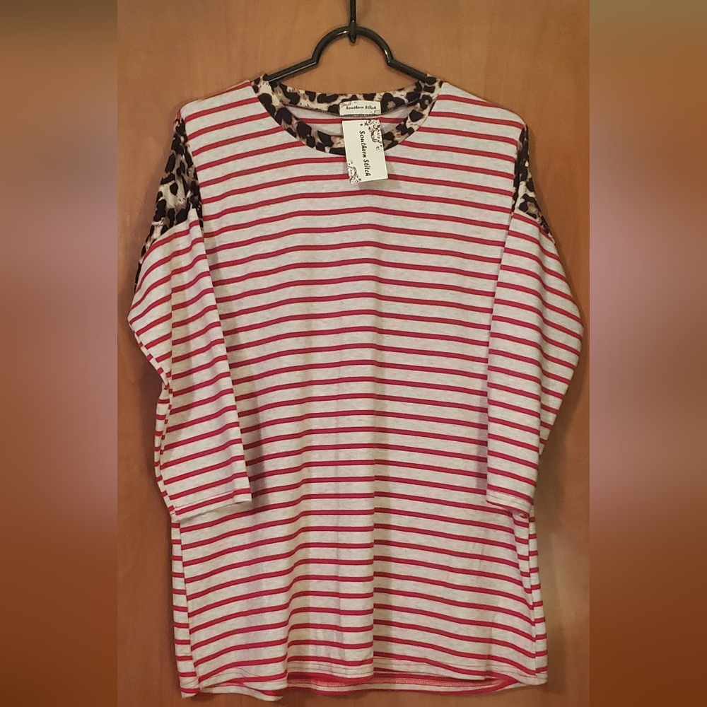 Southern Stitches Stripe Top